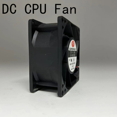 プラスチック製 PBT DC パソコン扇風機 0.2A 60x60x10mm CPU 冷却扇風機