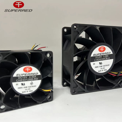 プラスチック PBT DC パソコン扇風機 効果的な冷却 産業用アプリケーション