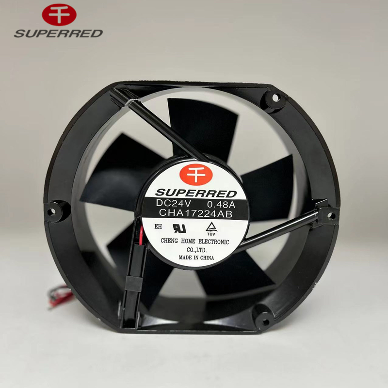 45 CFM 空気流通 DC 冷却扇 AWG26 鉛線 プラスチック PBT CPU DC扇