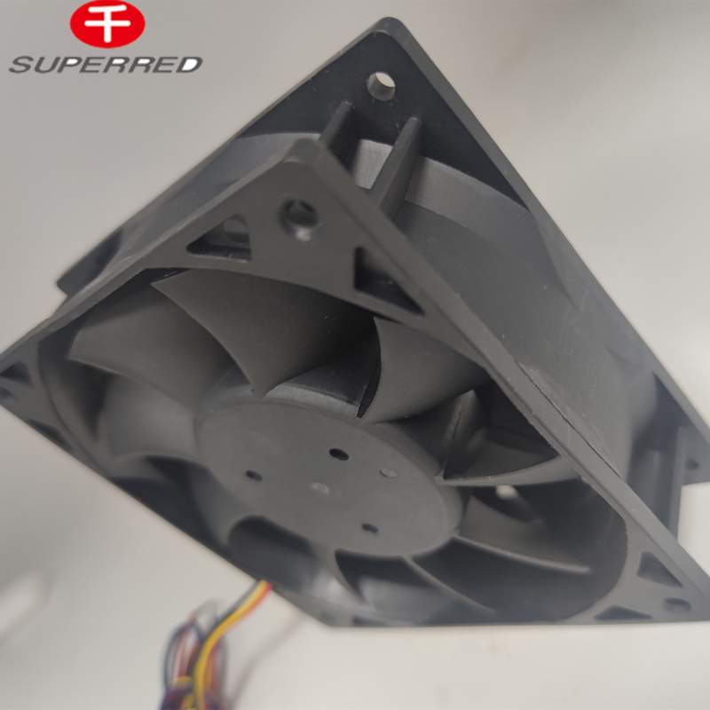 80 X 80 X 25mm 12V DC パソコン扇風機 尺寸とオプションの信号出力
